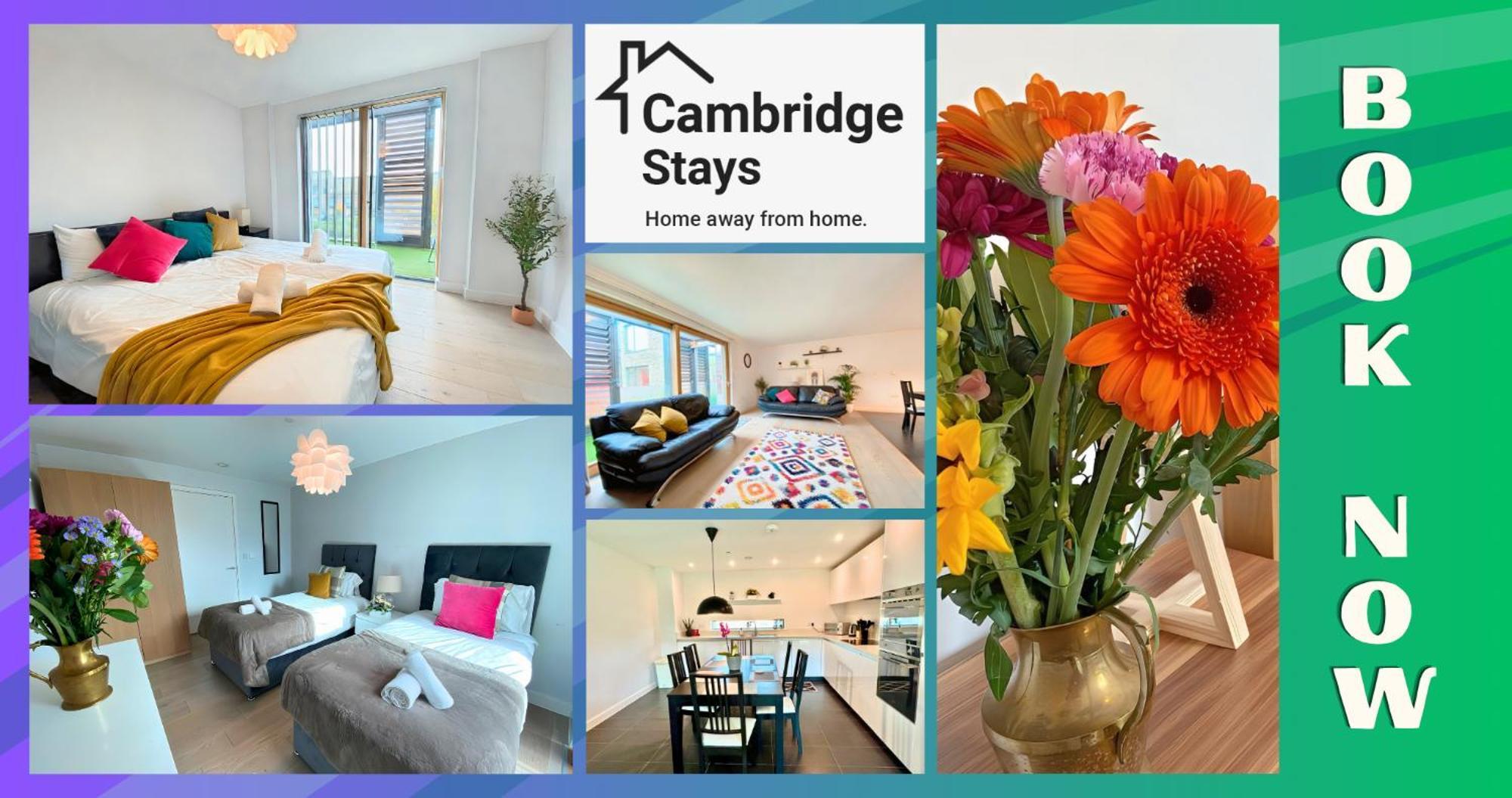 Cambridge Stays - Apartment At Addenbrooke Hospital And Bio Campus - Free Private Parking מראה חיצוני תמונה